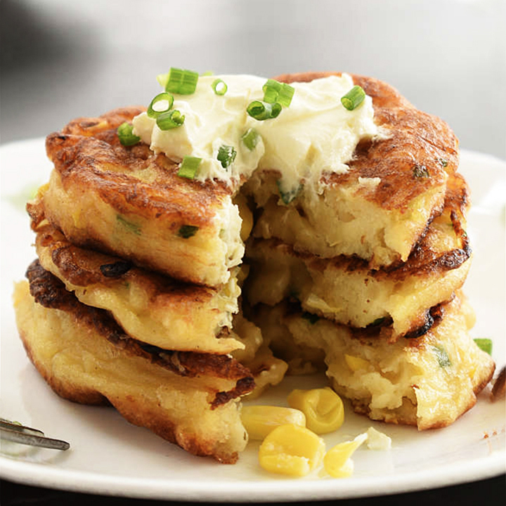 Creamed Corn Fritters Lodi Canning