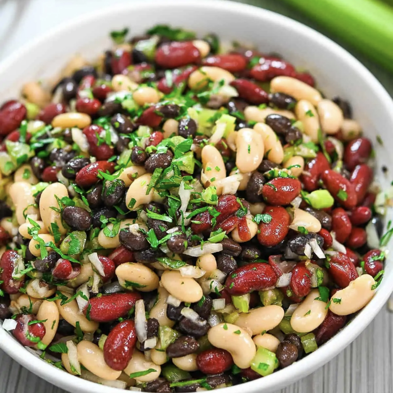 3 Bean Salad with Red Kidney Beans - Lodi Canning